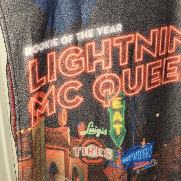 Lightning McQueen vs Hudson Hornet Blanket Sleeping Bag - Picture 3 of 7